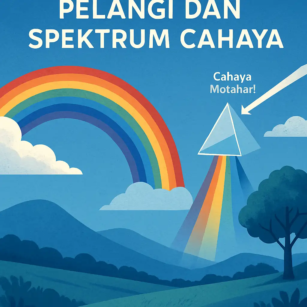 Mengamati Pelangi dan Spektrum Cahaya