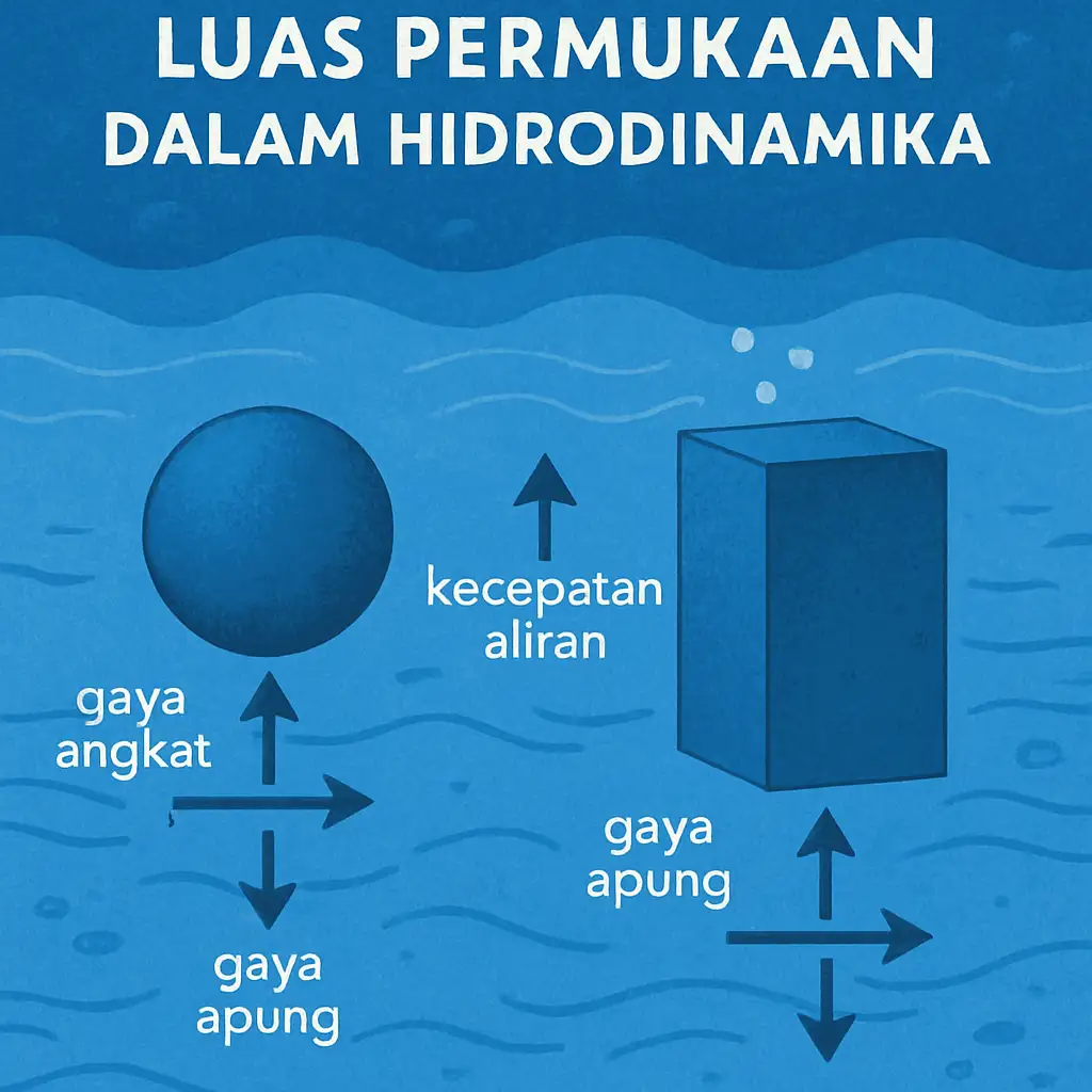 Prinsip Kerja Luas Permukaan dalam Hidrodinamika